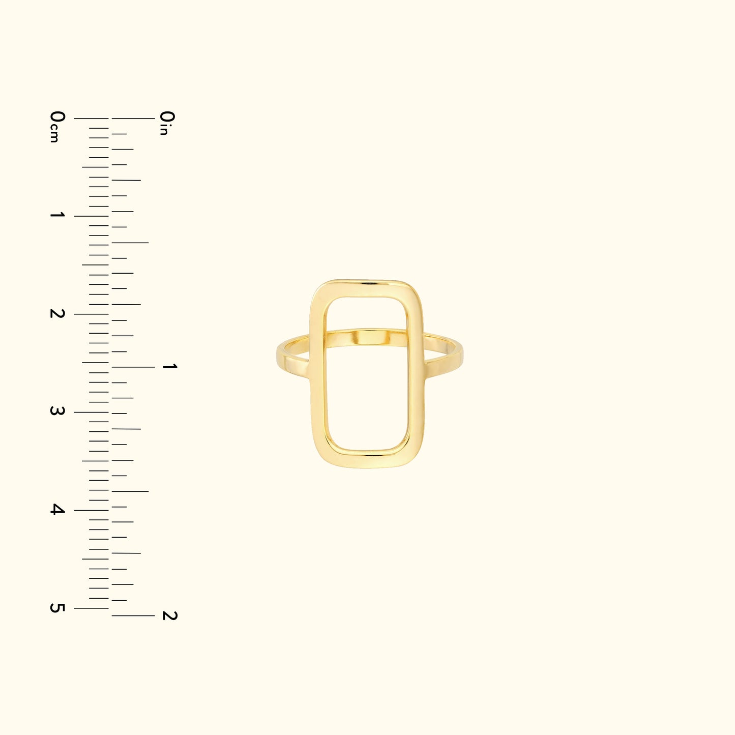 Paper Clip Link Ring