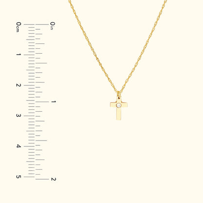 So You Diamond Cross Necklace