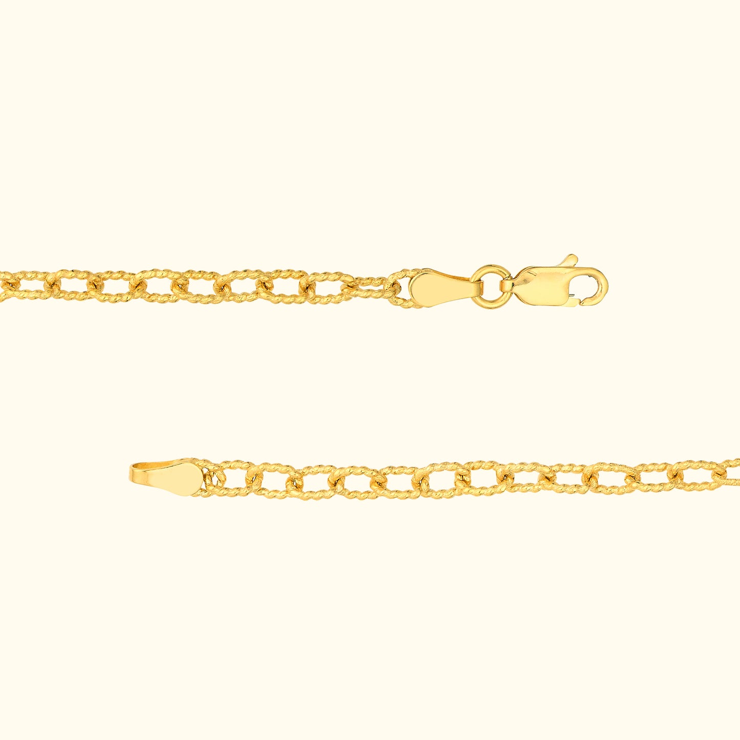 Twisted Forzentina Chain Bracelet