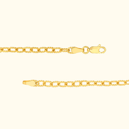 Twisted Forzentina Chain Bracelet