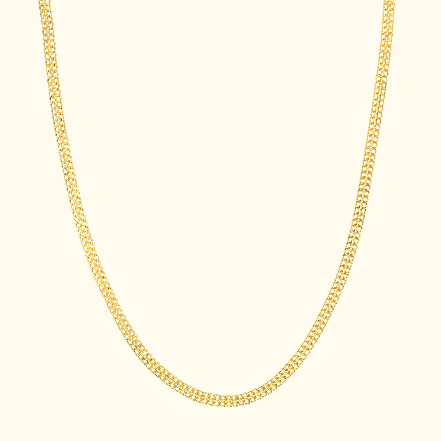 Diamond Cut Bismark Chain Necklace
