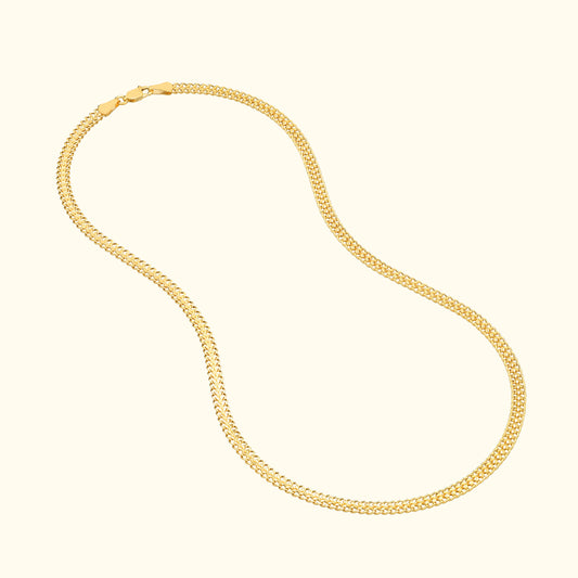 Diamond Cut Bismark Chain Necklace