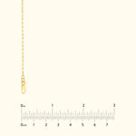 Thin Paper Clip Chain Necklace