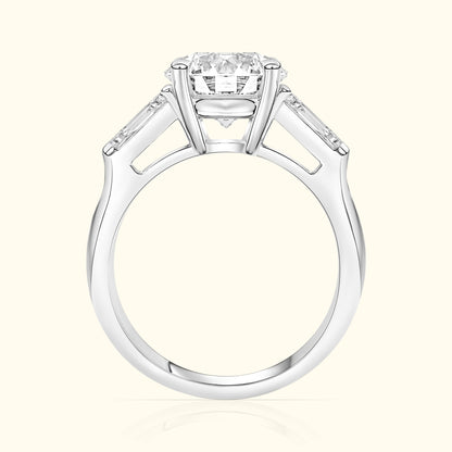 'Meghan' Ring with 3.09ct Round Diamond