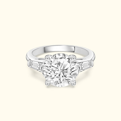 'Meghan' Ring with 3.09ct Round Diamond