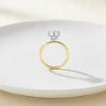 'Jess' Ring with 1.08ct Round Diamond