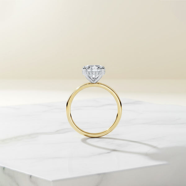 'Jess' Ring with 1.08ct Round Diamond