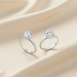 'Lilian' Ring with 1.55ct Round Diamond