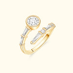 Spiral Wrap Diamond Ring