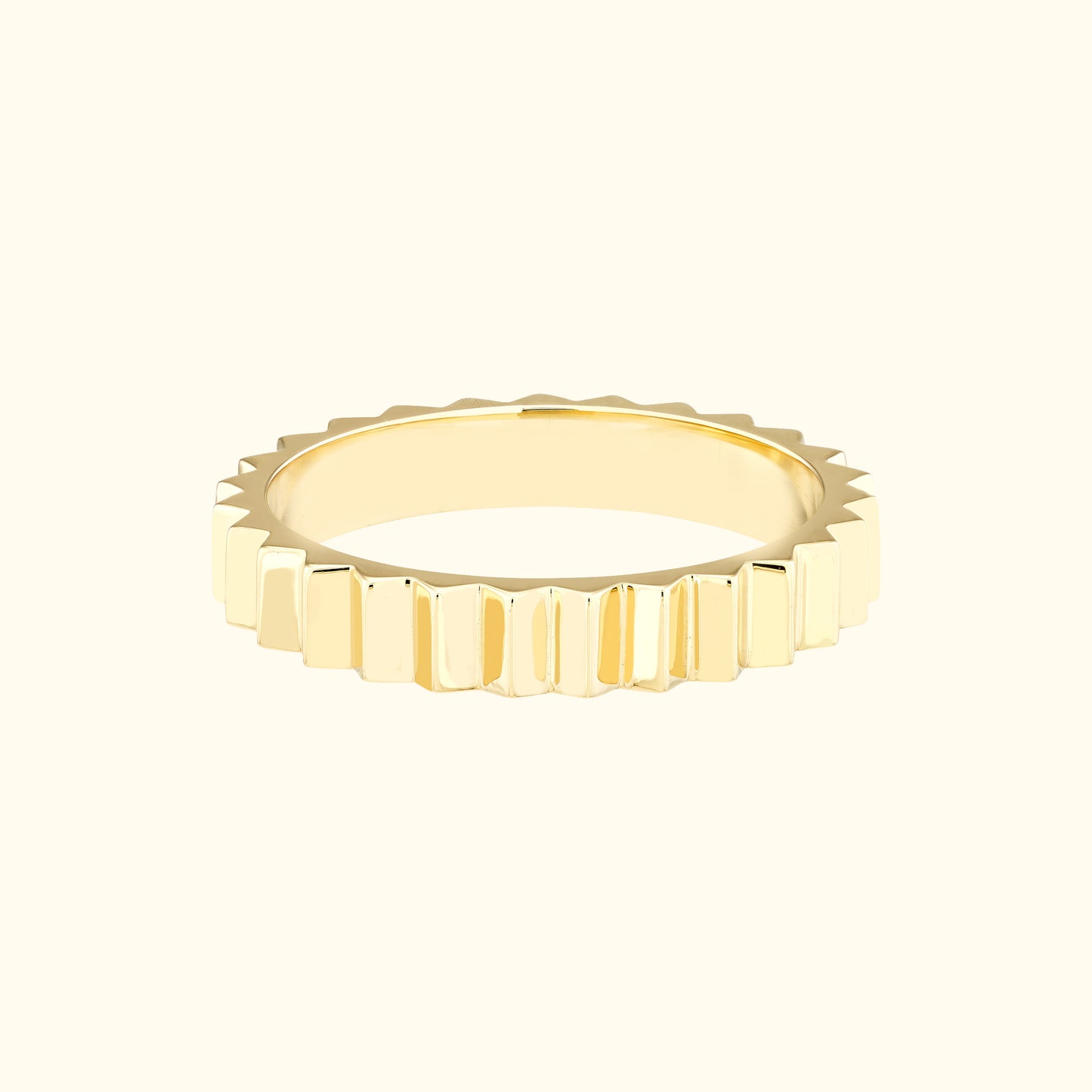 Fluted Band Ring