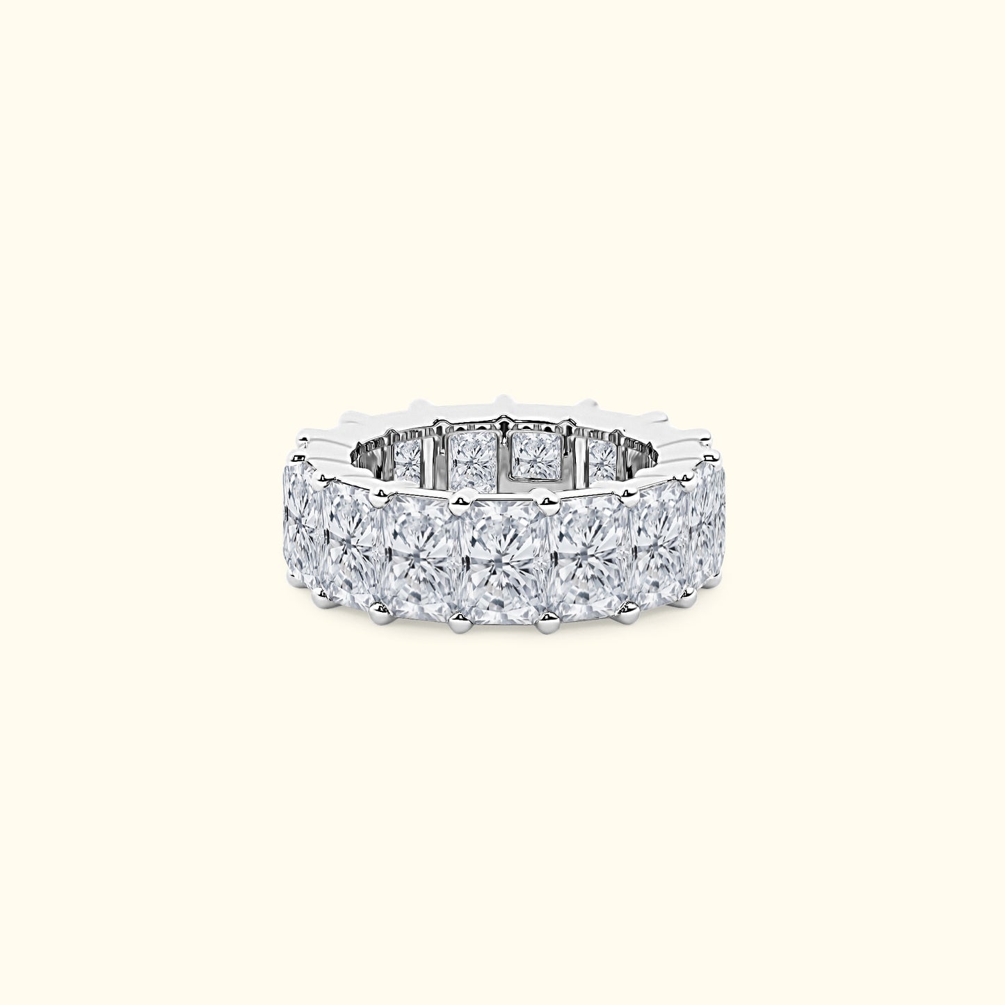 'Grace' 7.00ct Radiant Diamond Eternity Band