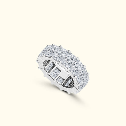 'Grace' 7.00ct Radiant Diamond Eternity Band