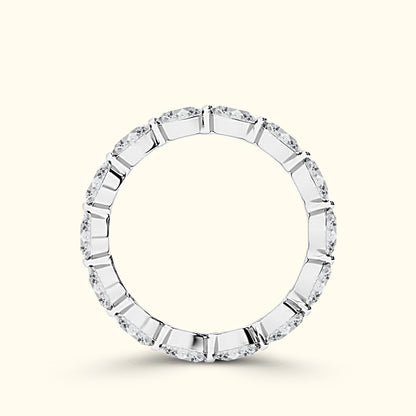 'Bailey' Pear Shaped 3.00ct Eternity Diamond Wedding Band
