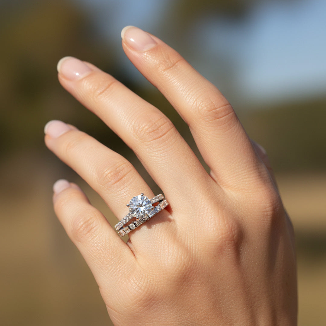 'Rosie' Wedding Band