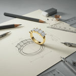 'Clara' Wedding Band