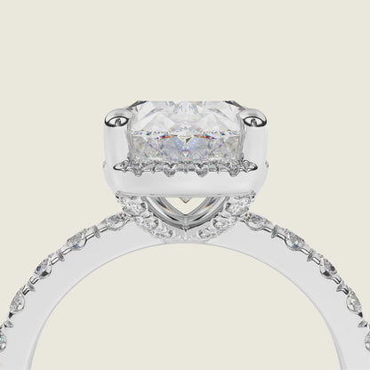 'Catherine' Ring with 2.73ct Round  Diamond